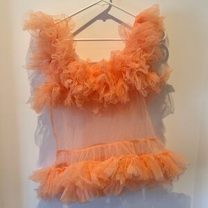 *RESERVED* tulle top